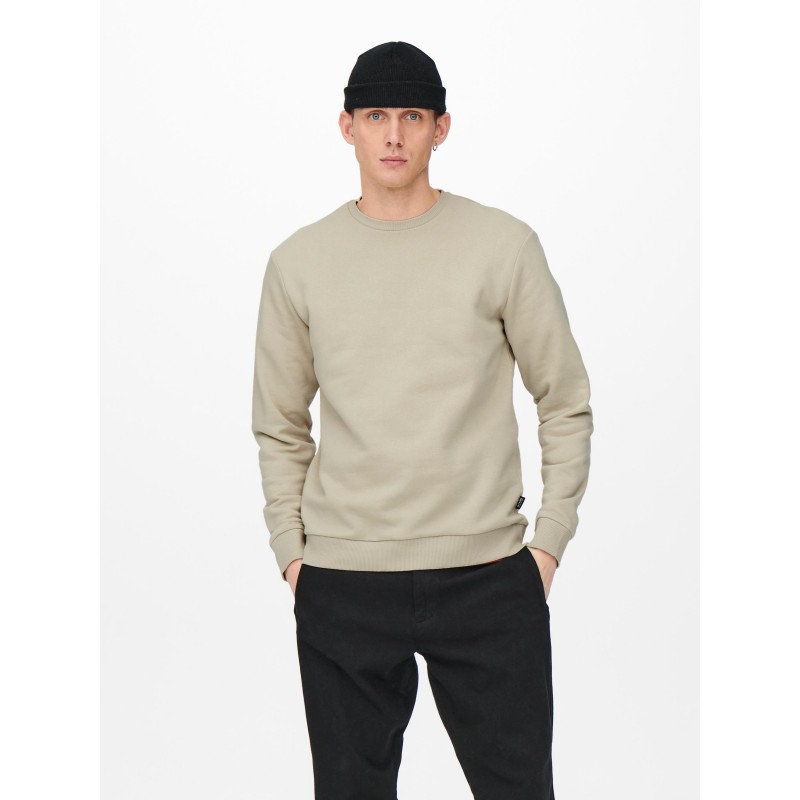 ONLY & SONS Ceres Crew Neck - Pelican