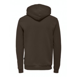 ONLY & SONS Ceres Sweat Hoodie - Demitasse