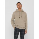 ONLY & SONS Ceres Sweat Hoodie  - Chinchilla