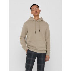 ONLY & SONS Ceres Sweat Hoodie  - Chinchilla