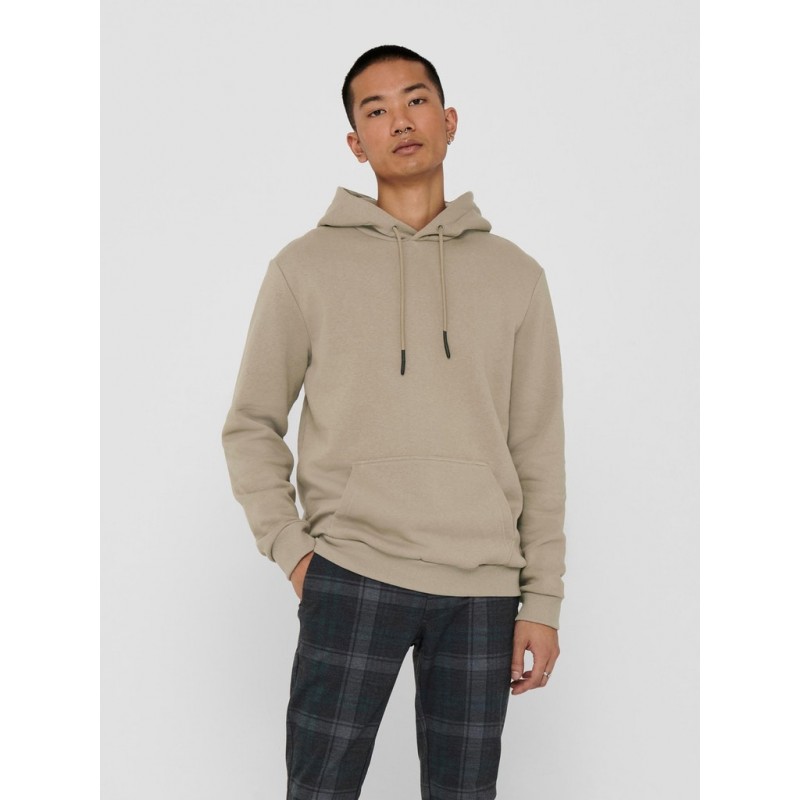 ONLY & SONS Ceres Sweat Hoodie  - Chinchilla