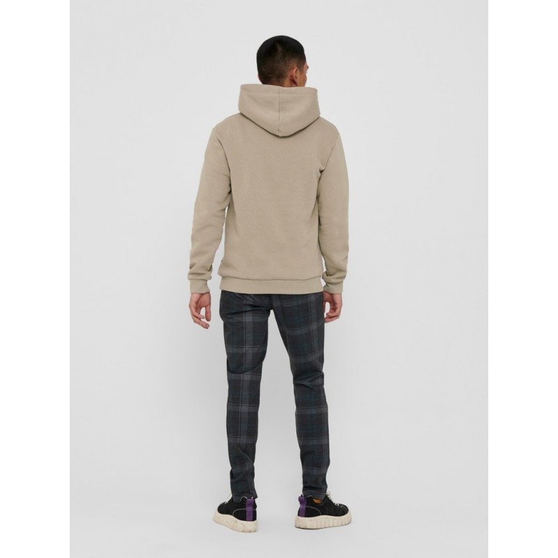 ONLY & SONS Ceres Sweat Hoodie  - Chinchilla
