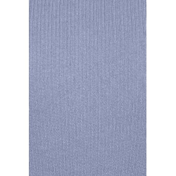 Fransa Zamond langærmet T-shirt med blonde kant - Blue Denim