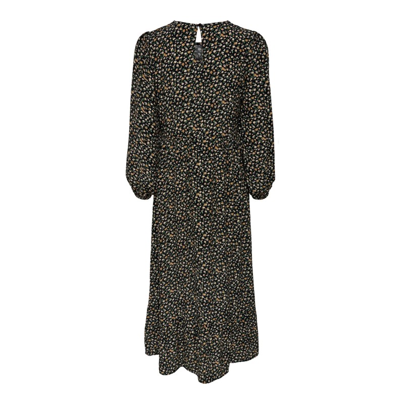 ONLY AMALIE MIDI KJOLE MED BLOMSTERPRINT
