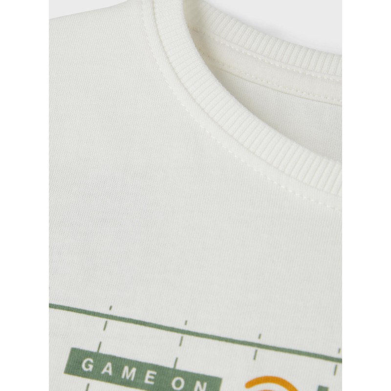 NAME IT KIDS BERTEL  T-SHIRT - JET STREAM