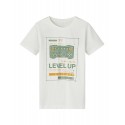 NAME IT KIDS BERTEL  T-SHIRT - JET STREAM
