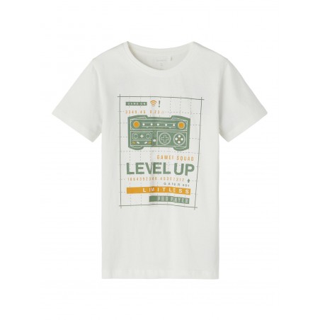 NAME IT KIDS BERTEL  T-SHIRT - JET STREAM