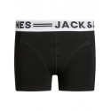 JACK & JONES Sense Trunks 3-Pack  Jnr - Hvid -Grå -Sort
