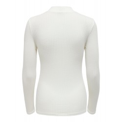 JDY Fransiska højhalset basis bluse - Cloud Danser