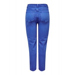 ONLY EMILY HW ANK JEANS - STRONG BLUE | DAMETØJ