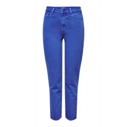 ONLY EMILY HW ANK JEANS - STRONG BLUE | DAMETØJ