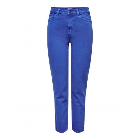 ONLY EMILY HW ANK JEANS - STRONG BLUE | DAMETØJ