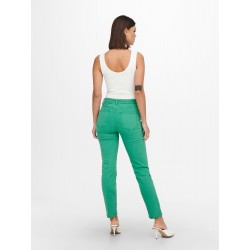 ONLY EMILY HW ANK JEANS - GREEN| DAMETØJ