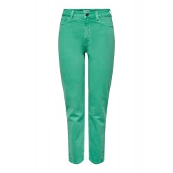 ONLY EMILY HW ANK JEANS - GREEN| DAMETØJ