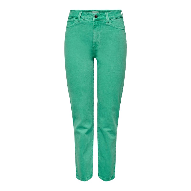 ONLY EMILY HW ANK JEANS - GREEN| DAMETØJ