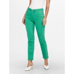 ONLY EMILY HW ANK JEANS - GREEN| DAMETØJ