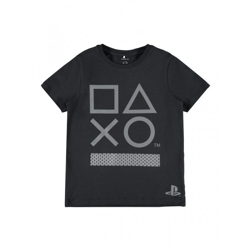 NAME IT KIDS PLAYSTATION ORIS T-SHIRT - BLACK