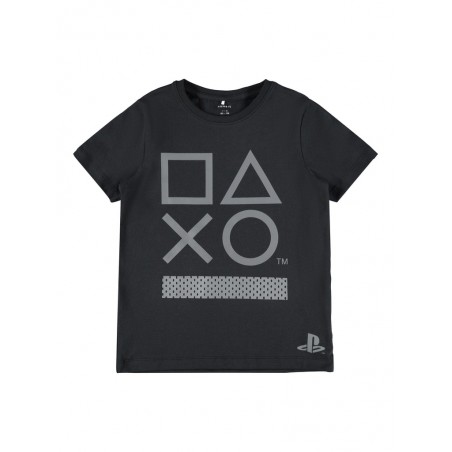 NAME IT KIDS PLAYSTATION ORIS T-SHIRT - BLACK