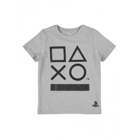 Name it Kids Playstation Oris t-shirt - Grey melange