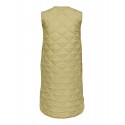 JDY Augusta Diamant Quiltet Vest - Khaki