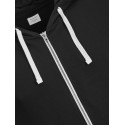 Jack & Jones Plus Holmen zip hoodie - Sort
