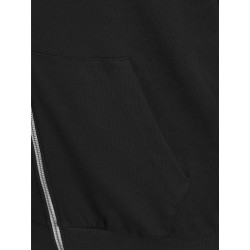 Jack & Jones Plus Holmen zip hoodie - Sort