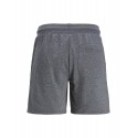 JACK & JONES PLUS Sweat Shorts - Mørkegrå Meleret