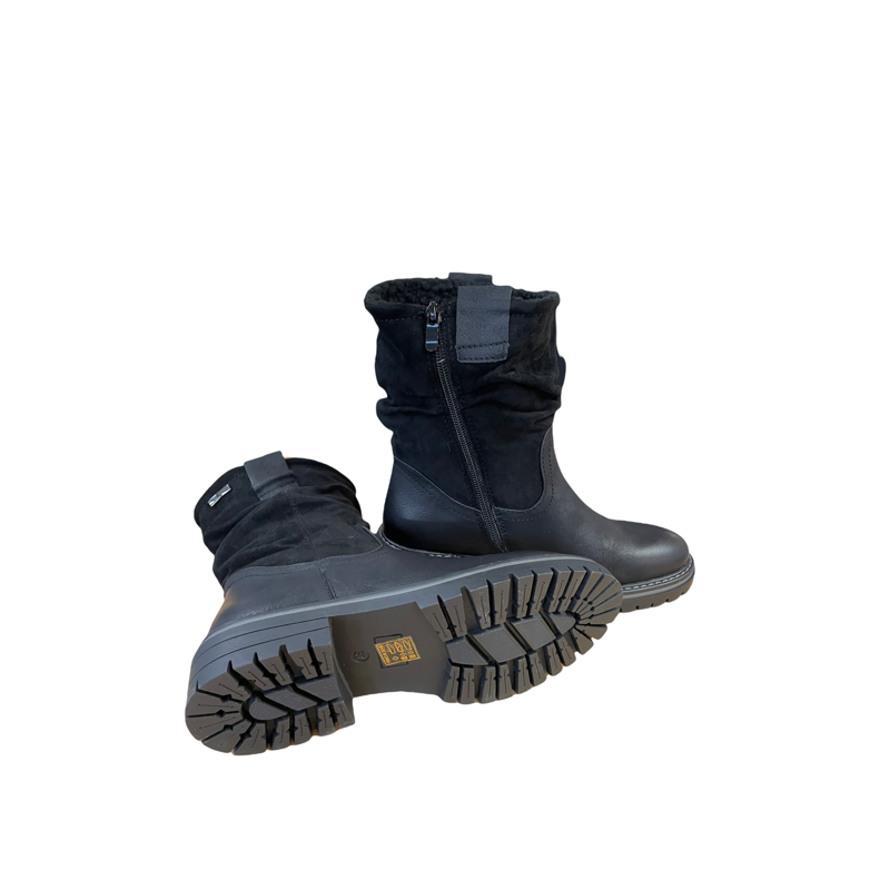 CHUNKY STØVLE MED TEDDYFOR| damesko