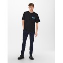 ONLY & SONS Life Gunsn Roses T-shirt - Sort