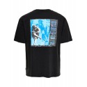 ONLY & SONS Life Gunsn Roses T-shirt - Sort