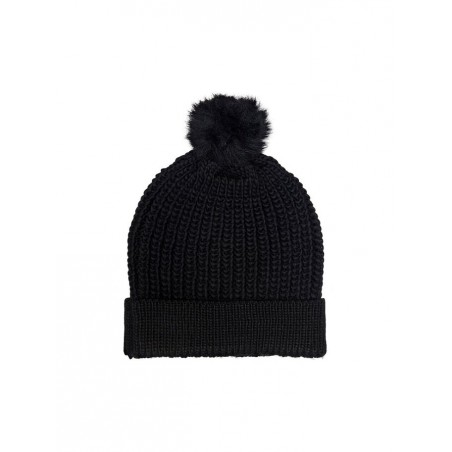 KIDS ONLY Maja Strik Hat - Sort
