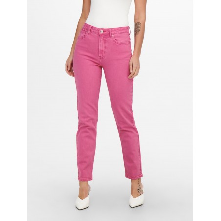 ONLY EMILY HW ANK JEANS - GREEN| DAMETØJ