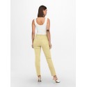 ONLY Emily højtaljet ankel jeans - Lemon Meringue | DAMETØJ