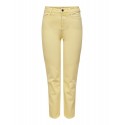 ONLY Emily højtaljet ankel jeans - Lemon Meringue | DAMETØJ