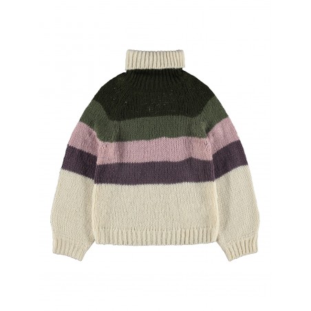 NAME IT Kids Sekka Strik Pullover - Climbing Ivy