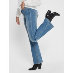 MODE Fra JDY | Flora High Flared Jeans | Online | Medium Blue Denim