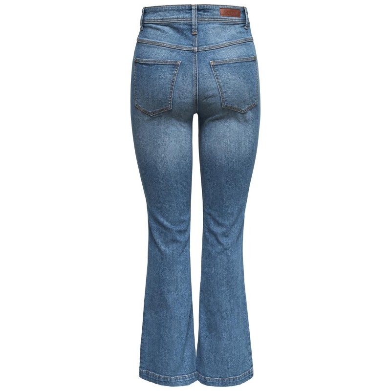 MODE Fra JDY | Flora High Flared Jeans | Online | Medium Blue Denim