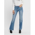 MODE Fra JDY | Flora High Flared Jeans | Online | Medium Blue Denim