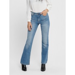 MODE Fra JDY | Flora High Flared Jeans | Online | Medium Blue Denim
