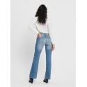 MODE Fra JDY | Flora High Flared Jeans | Online | Medium Blue Denim