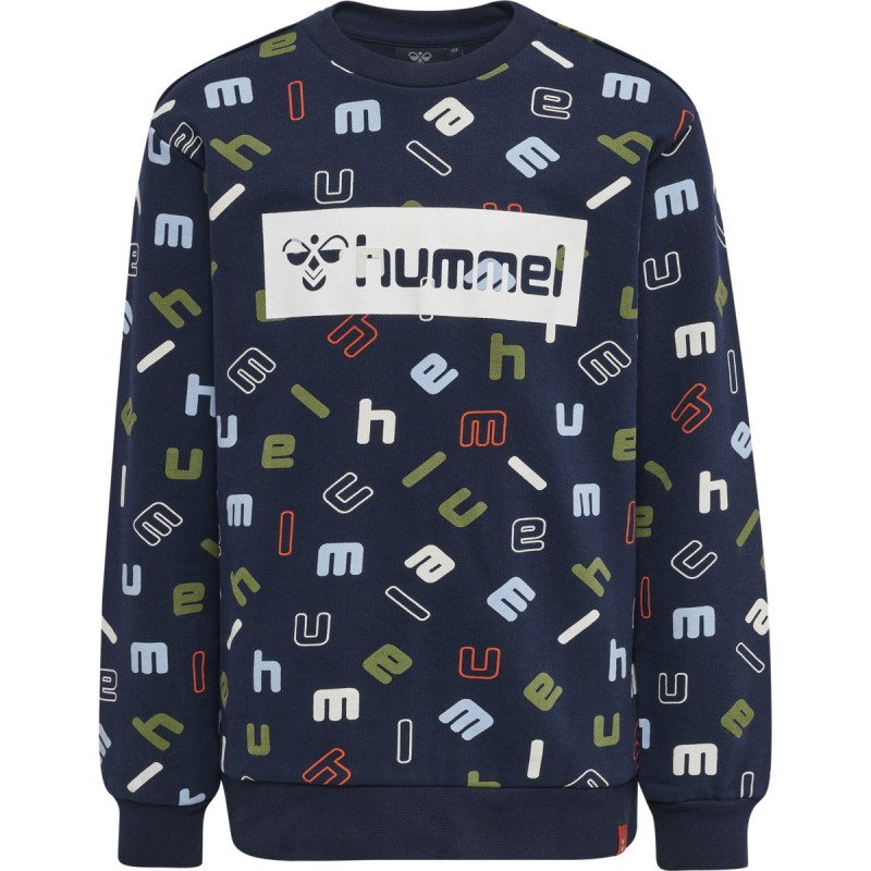Hummel Kollektion 2022 | Sweatshirt Med Logo Print | Thebestbuy.dk