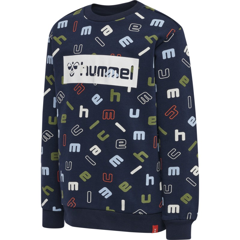 Hummel Kollektion 2022 | Sweatshirt Med Logo Print | Thebestbuy.dk