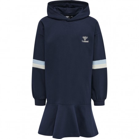 Køb HUMMEL BEVERLY HOODIE KJOLE | Black Iris | Thebestbuy.dk