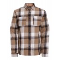 Tøj Til Store Mænd | JACK & JONES PLUS Flannel Overshirt | Stor Udvalg