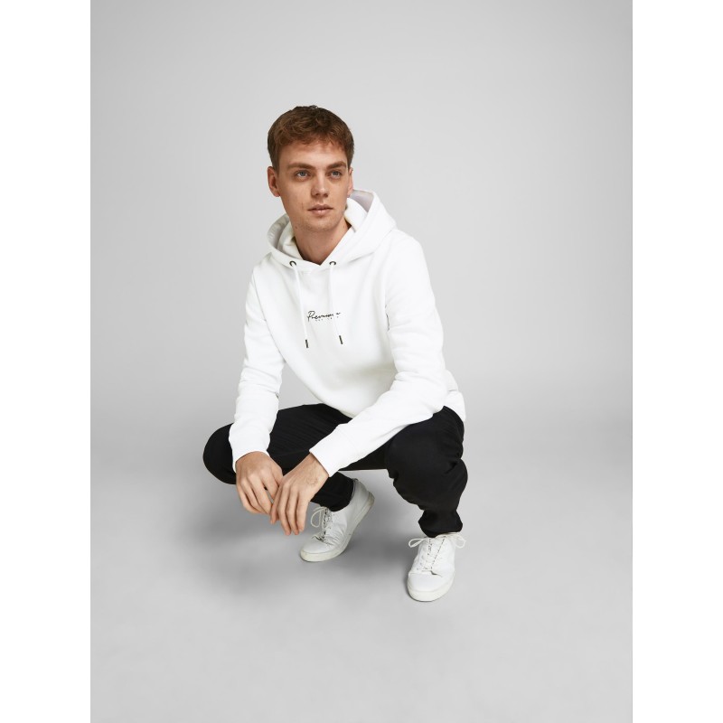 Køb Hvid Hoodie Til Herre Fra Jack & Jones| Herretøj