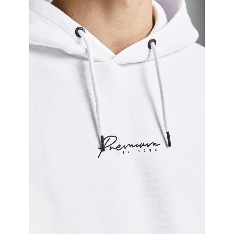 Køb Hvid Hoodie Til Herre Fra Jack & Jones| Herretøj