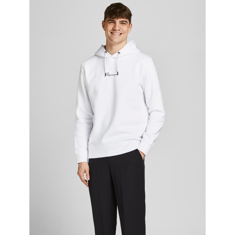 Køb Hvid Hoodie Til Herre Fra Jack & Jones| Herretøj