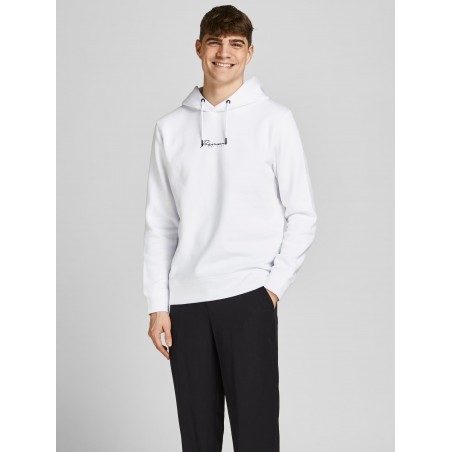Køb Hvid Hoodie Til Herre Fra Jack & Jones| Herretøj