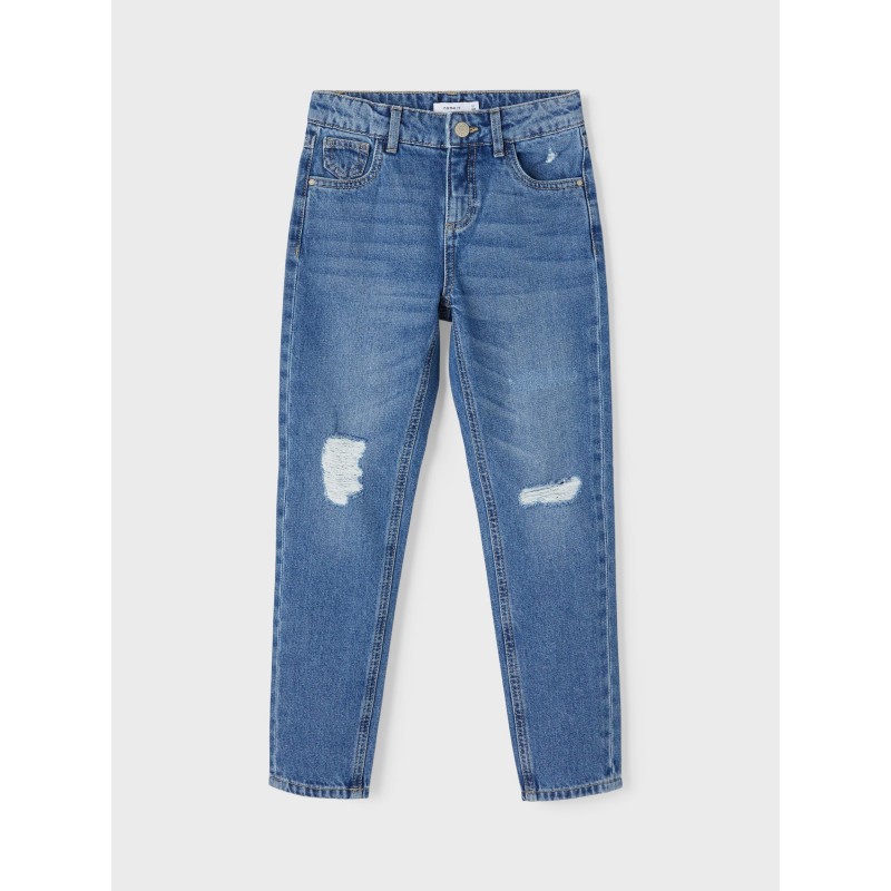 KØB NAME IT KIDS Rose mom jeans | Mode rigtige jeans | Shop online