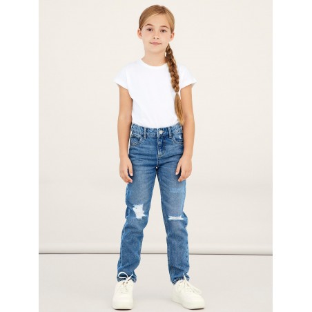 KØB NAME IT KIDS Rose mom jeans | Mode rigtige jeans | Shop online